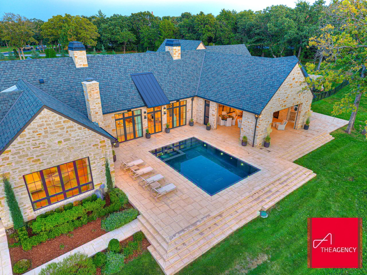 A Modern French Luxury Country Retreat in Sweetwater – $3,777,900 - Wyatt Poindexter - The Agency Oklahoma 