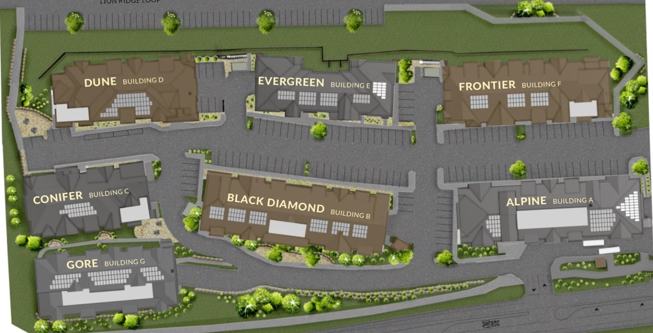 plano proyecto timber ridge village en vail