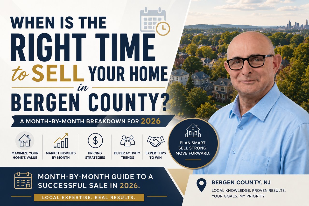 When Is the Right Time to Sell Your Home in Bergen County? A Month-by-Month Breakdown for 2026