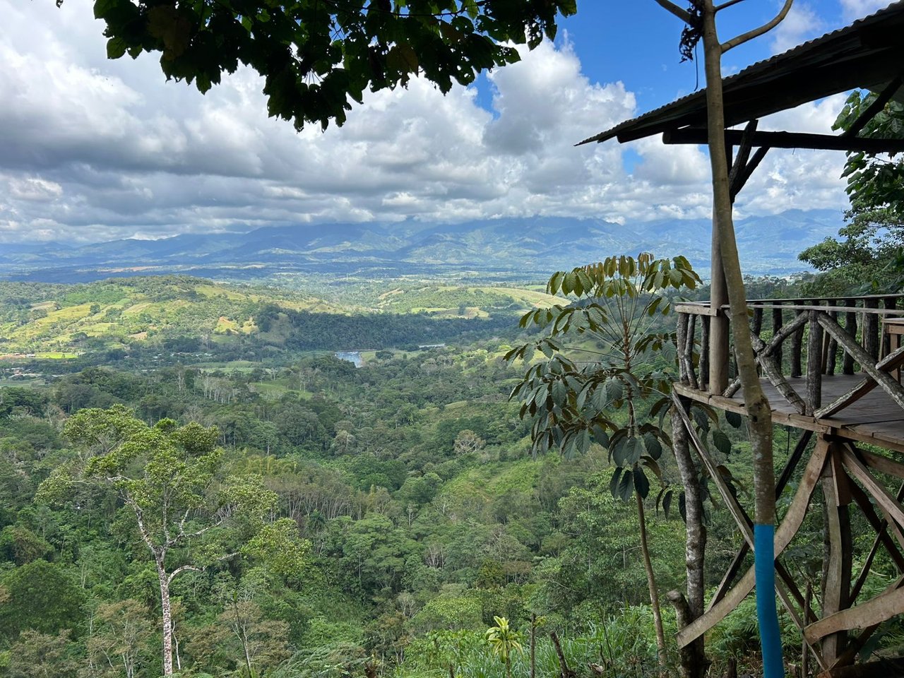 10-Acre Waterfall Farm with Amazing Valley and River View in San Isidro.