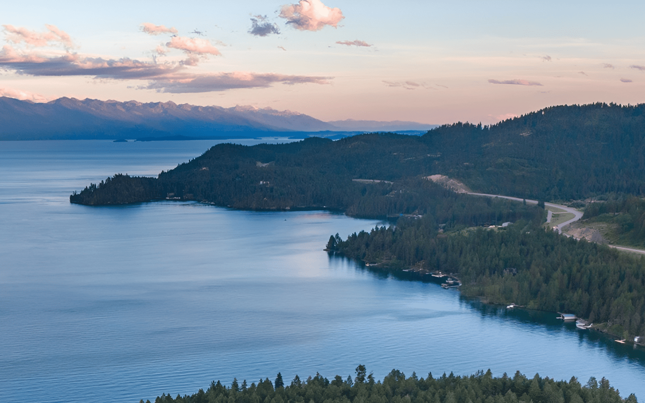 Flathead Lake and Surrounding Areas