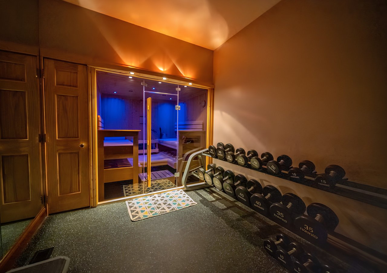 Fitness Center with Sauna