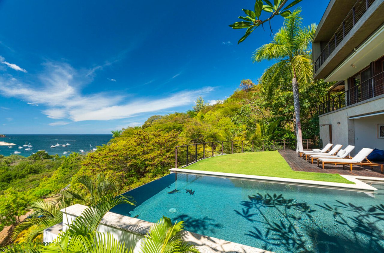 Infinity Pool Marina View Home, Flamingo, Guanacaste