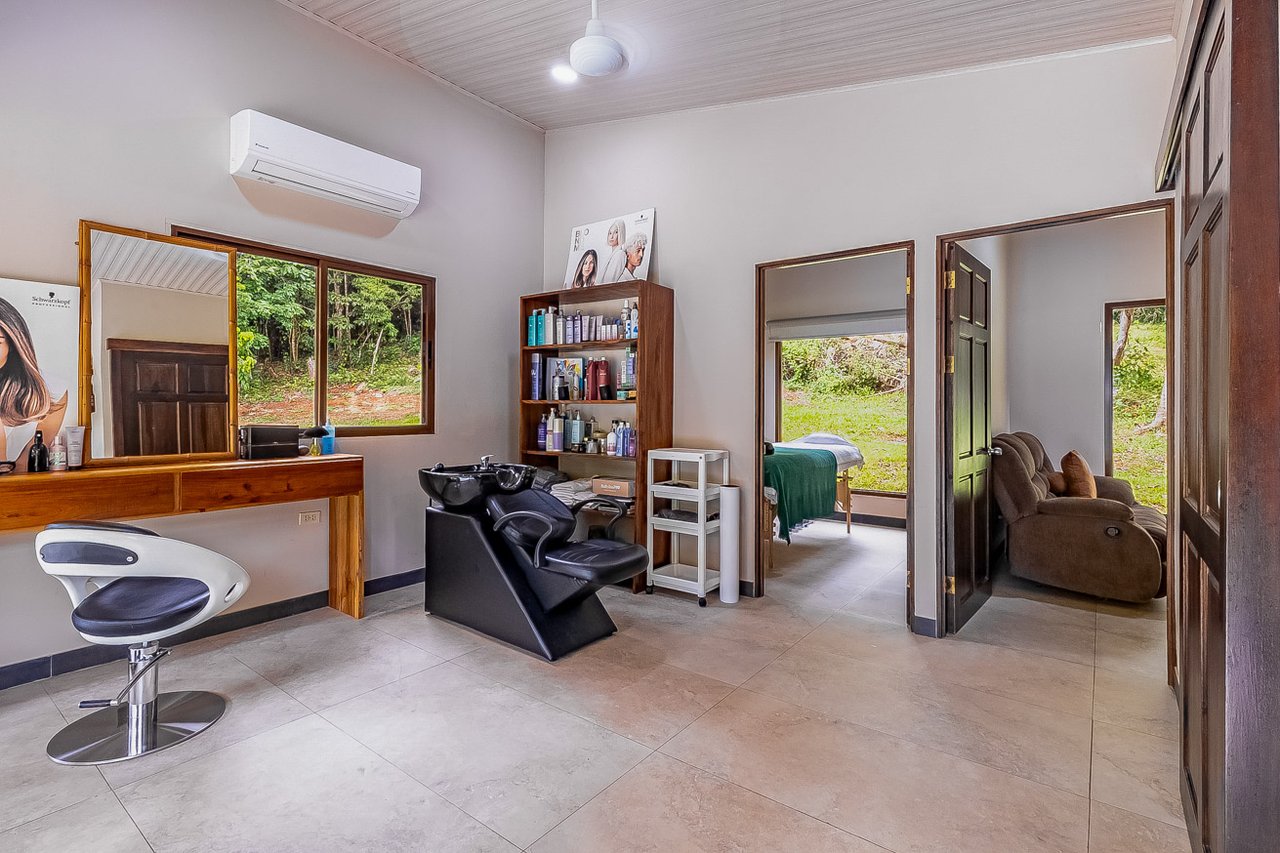 Jungle Home with Riverfront and Orchard in Ojochal Costa Rica