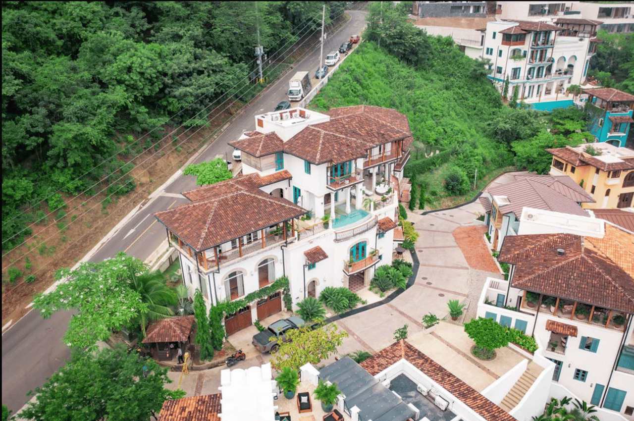 Villa Santorini | Four-level Oceanview Costa Rica’s Premier Car-free Beach Town.