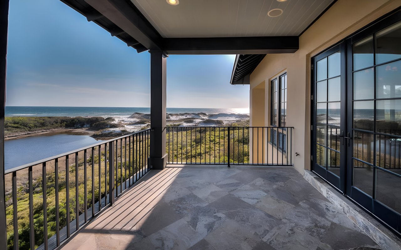 Exquisite Thurber Architects Lake Front Home with Gulf Views