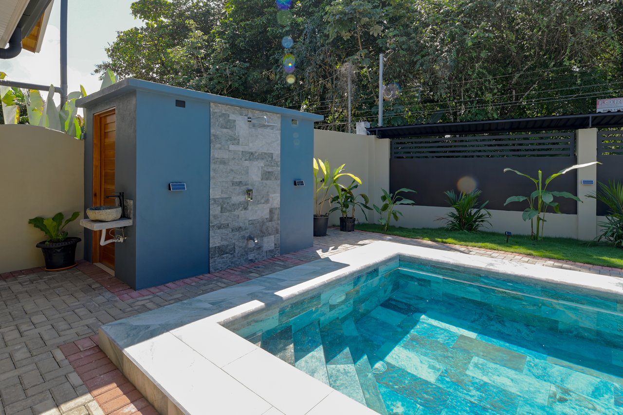 Modern Coastal Luxury: New 3-Bedroom Home Steps from South Pacific Beach