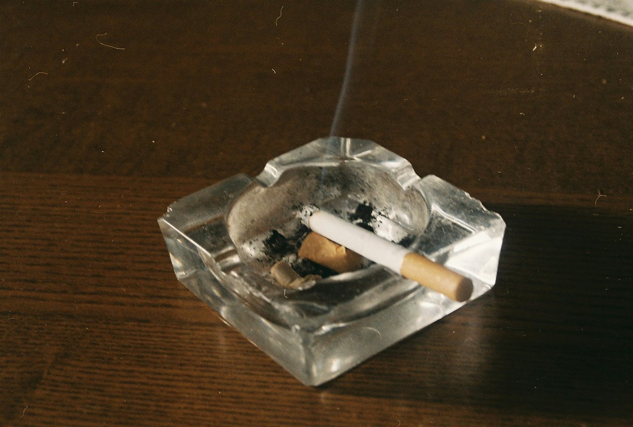 Phone, Chair and Ashtray