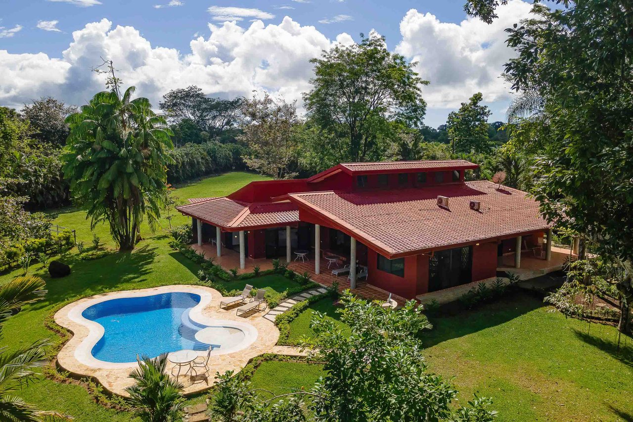 Nearly 50 Acres of Natural Beauty Amazing Mountain Views Luxury Nature Estate in Naranjito, Quepos