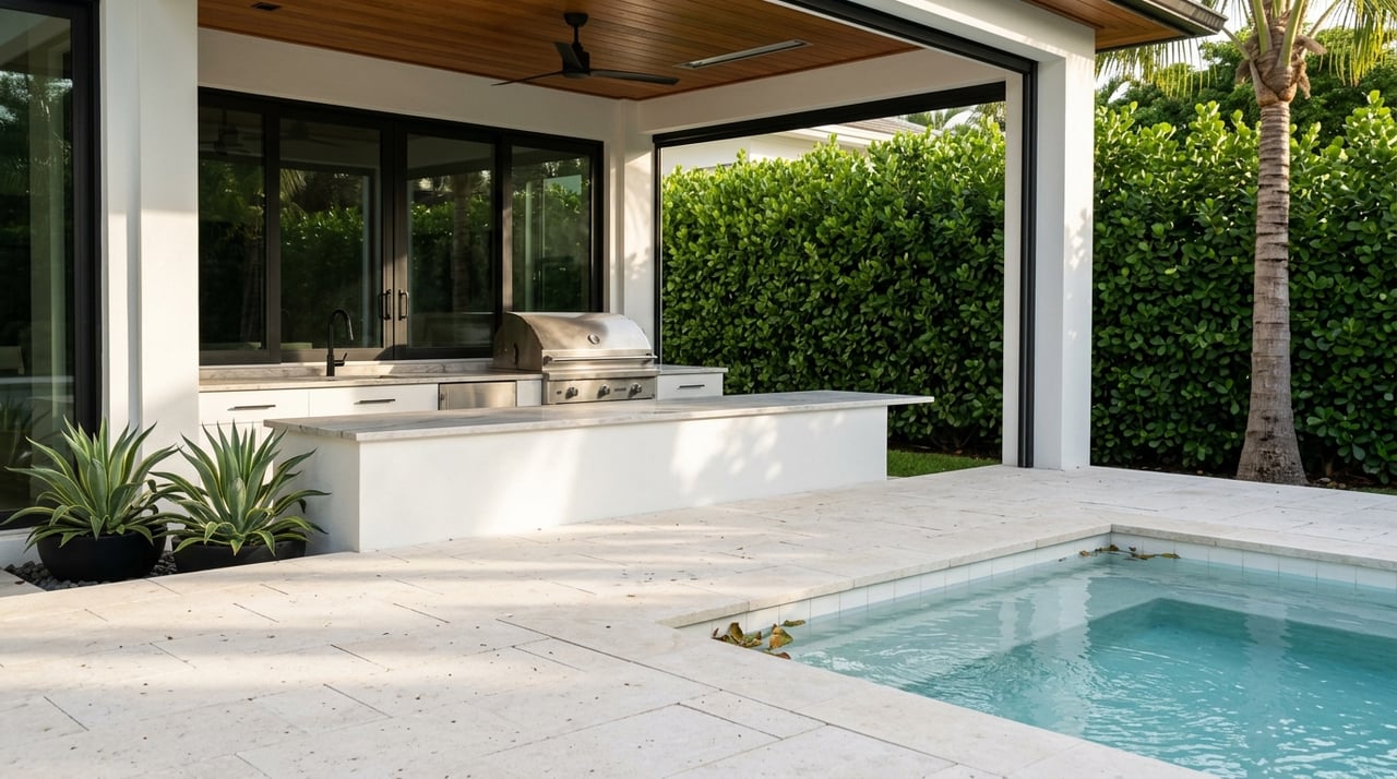 Designing Outdoor Spaces For Hillsboro Shores Beach Homes