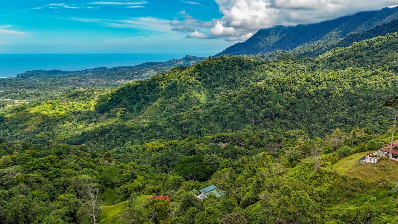 3-Bed Ocean View Home Near Ojochal, Costa Rica | 2.75 Acre Jungle Property