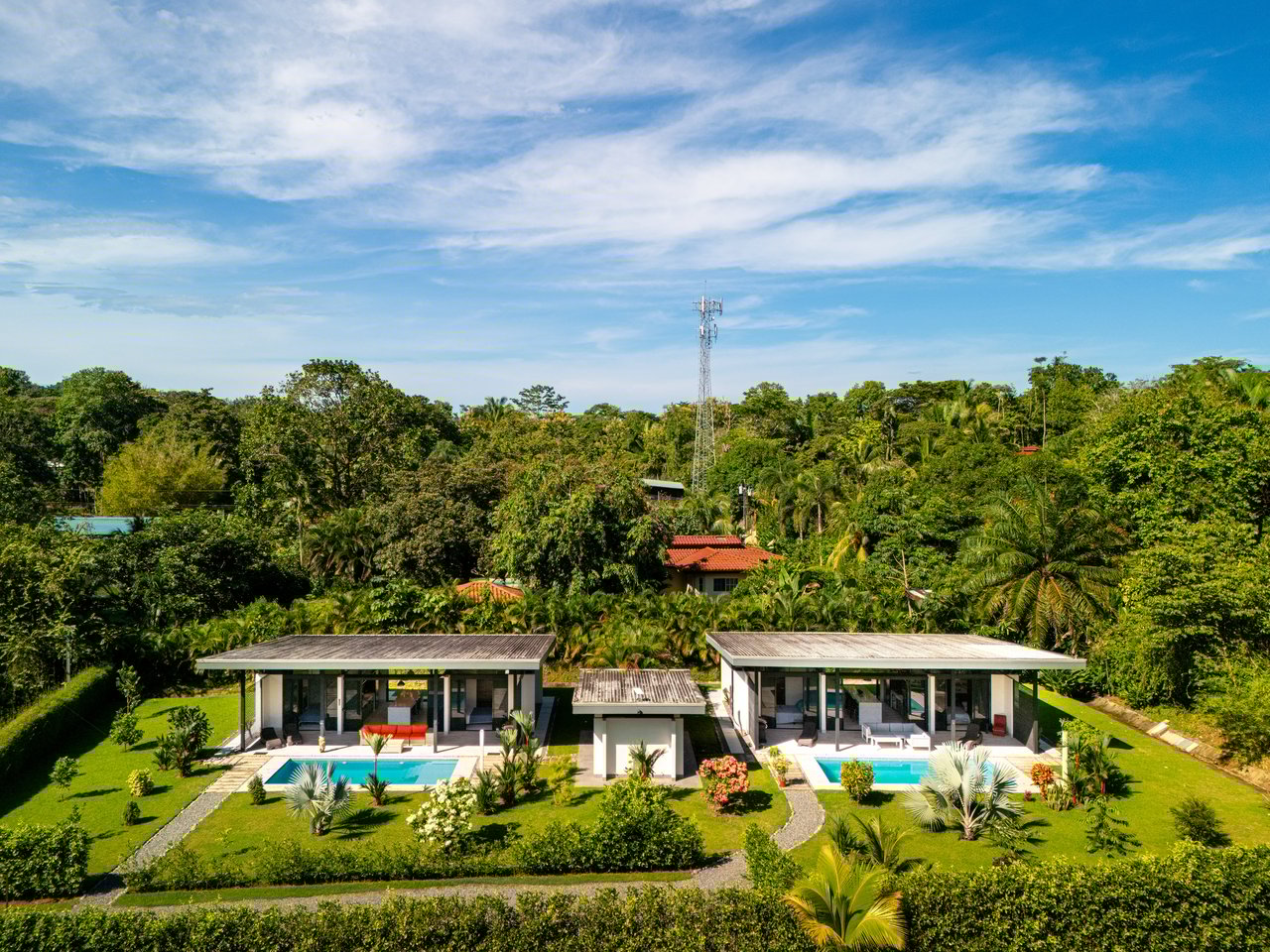 Twin Homes for Sale in Ojochal with Pools & Rental Potential