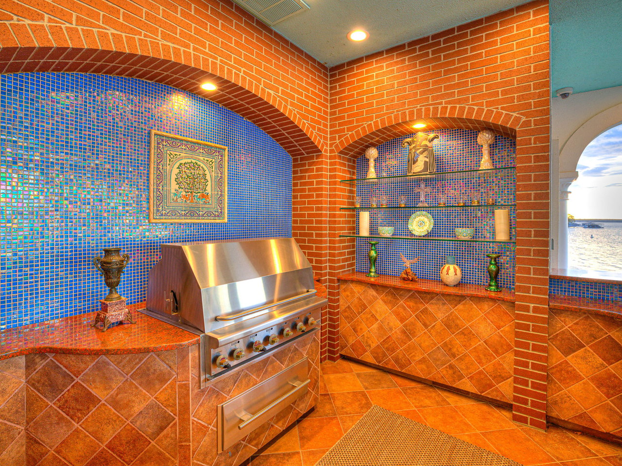 Mediterranean Estate Surrounded by the Beauty of Grand Lake 