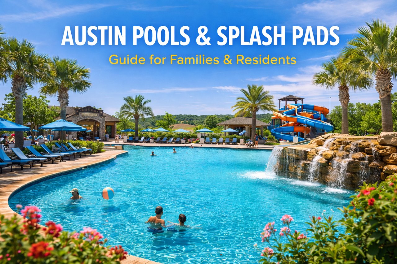 Best Pools and Splash Pads in the Austin Area for Families