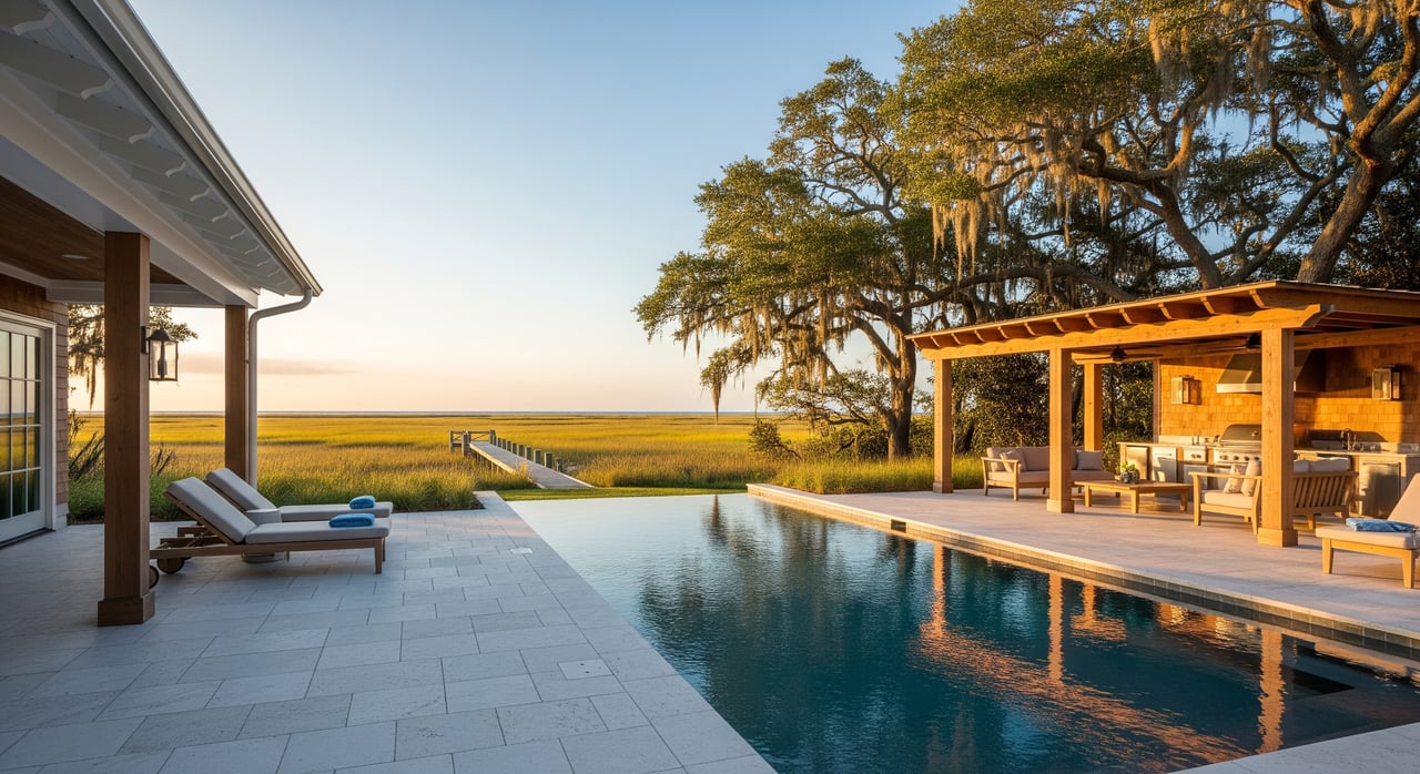 Outdoor Features Buyers Love on Sea Island