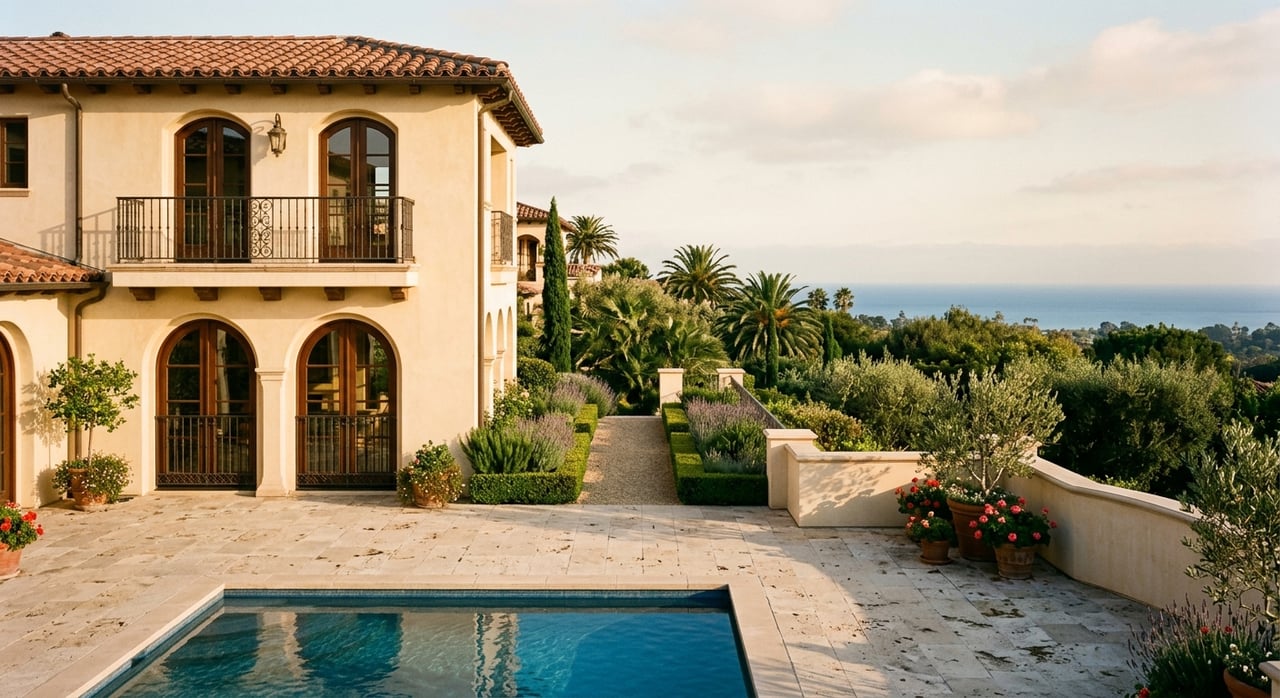 Beachside And Hillside Lifestyles In Montecito