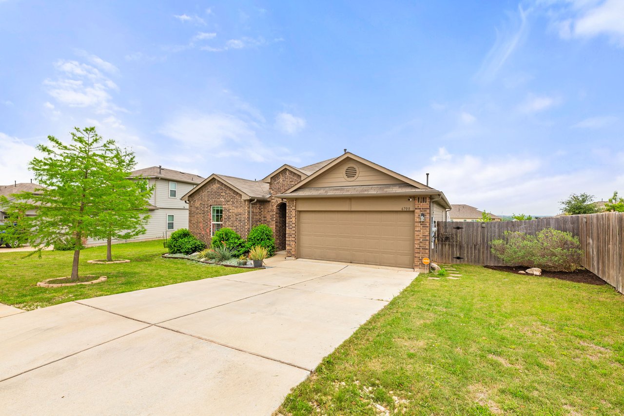 Sprawling One-Story on .28 Acres | Scenic Views + Garden Paradise! | Largest Floor Plan in Reserve at McKinney Falls