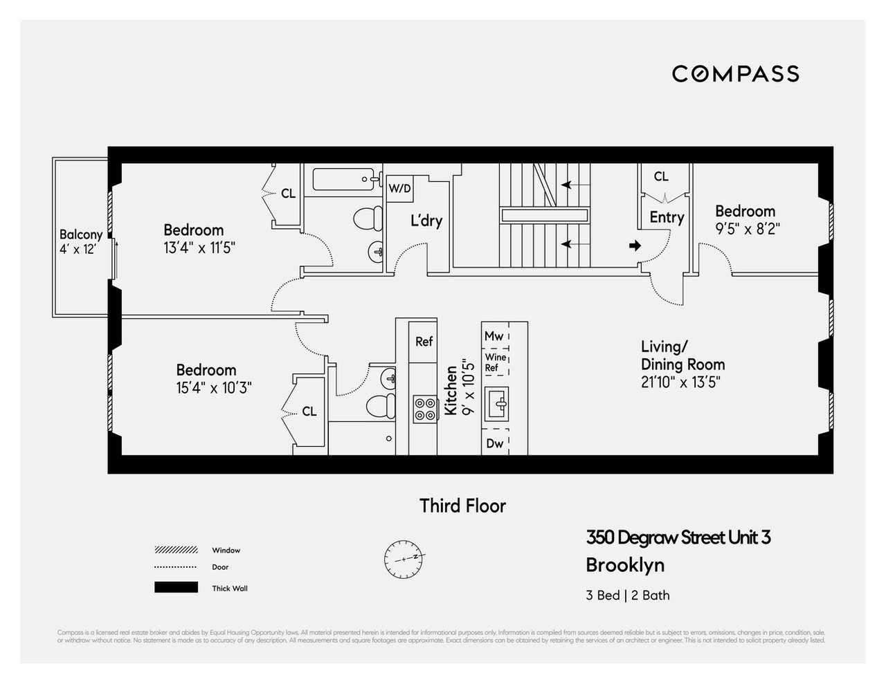 350 Degraw St, #3