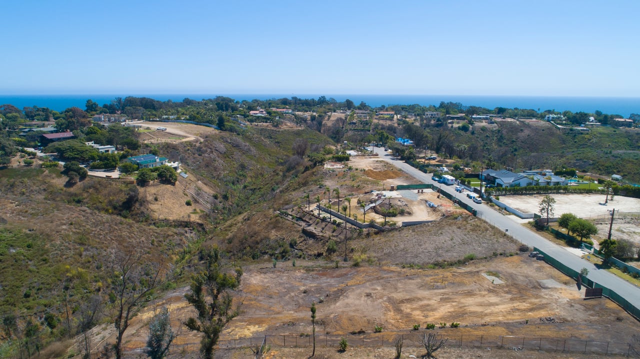 Point Dume Fire Rebuild Lot