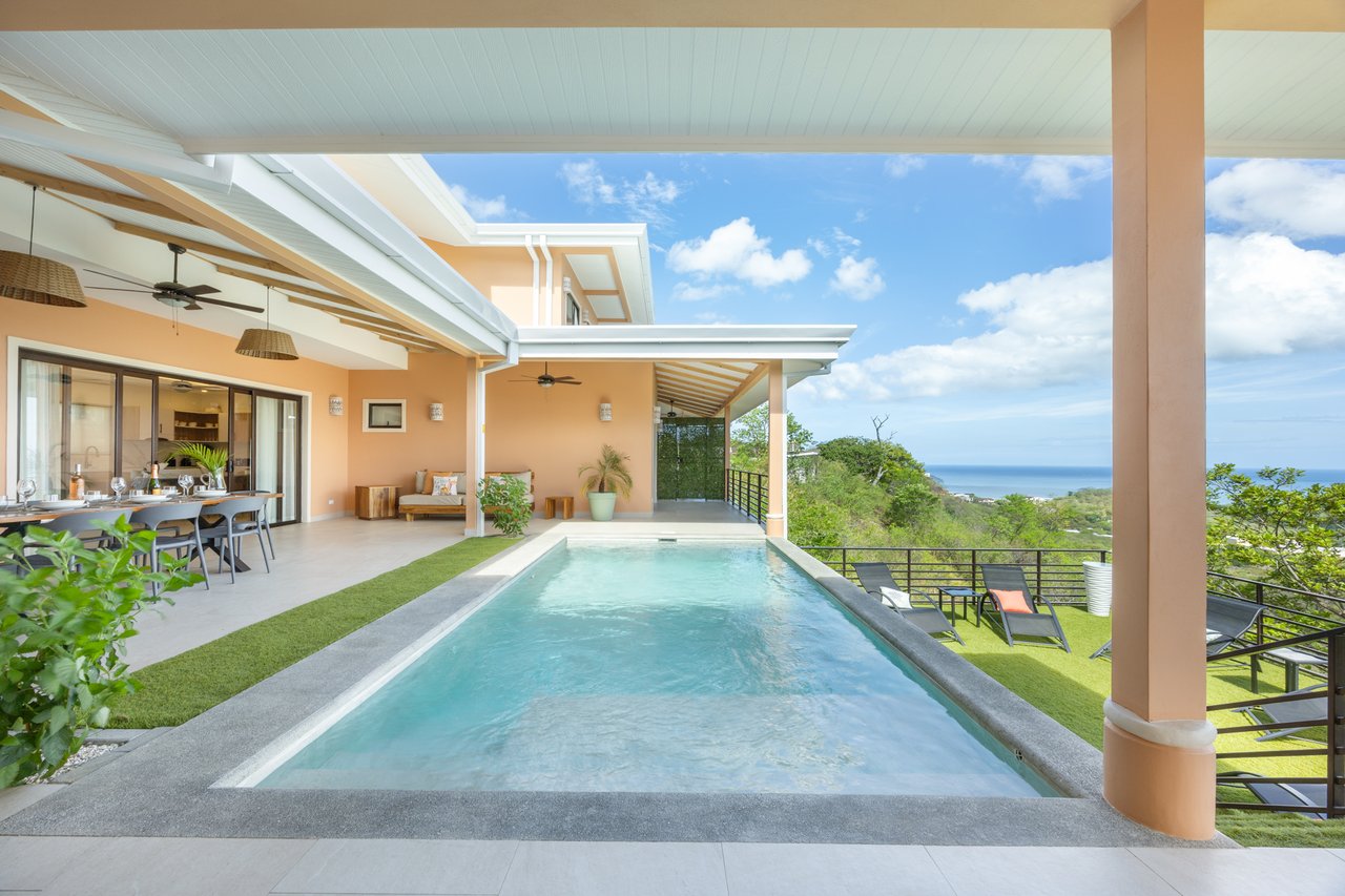 Villa Chiric | Panoramic Oceanview Estate Overlooking Tamarindo & Playa Grande