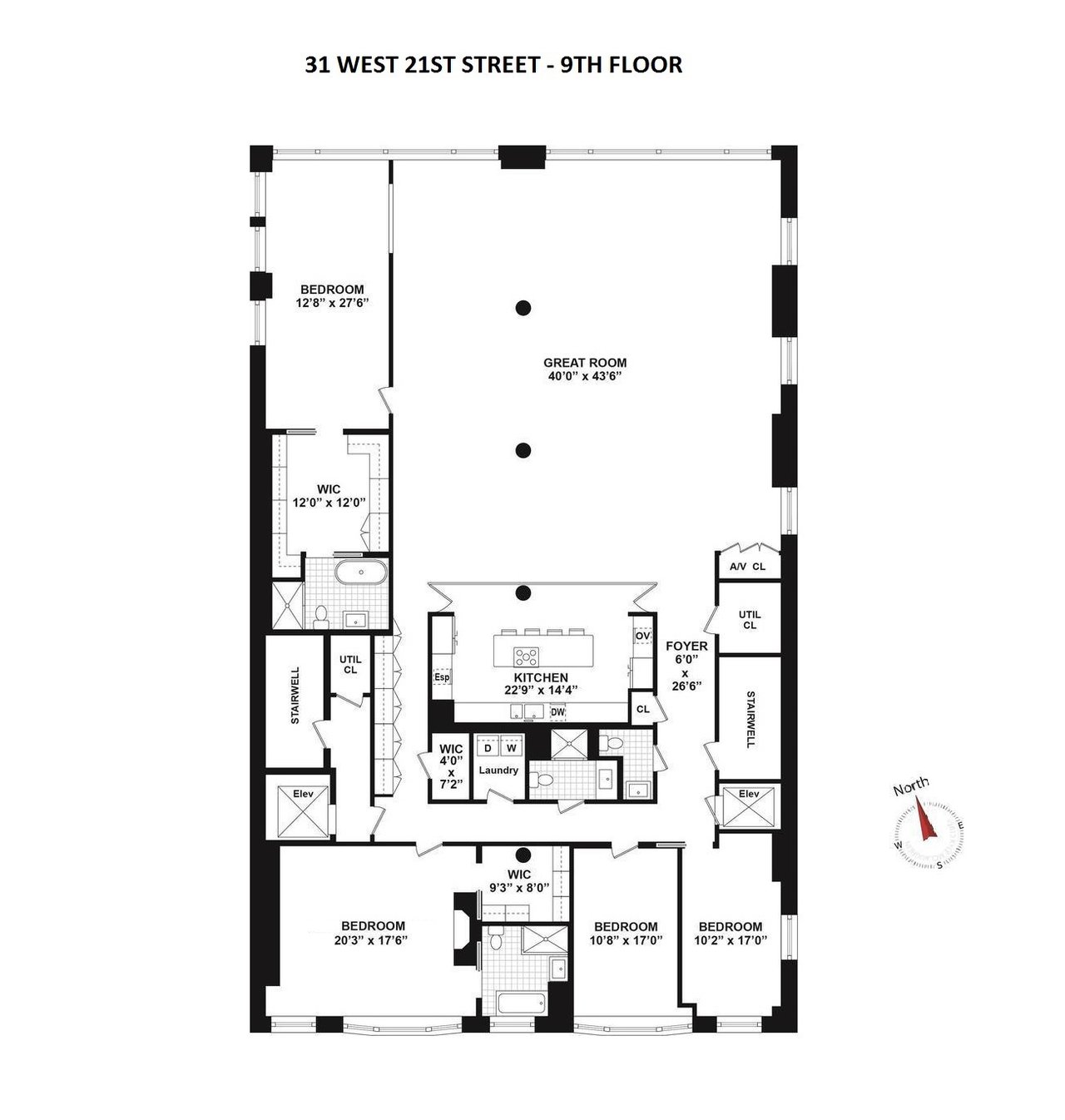 31 West 21st Street, 9FL