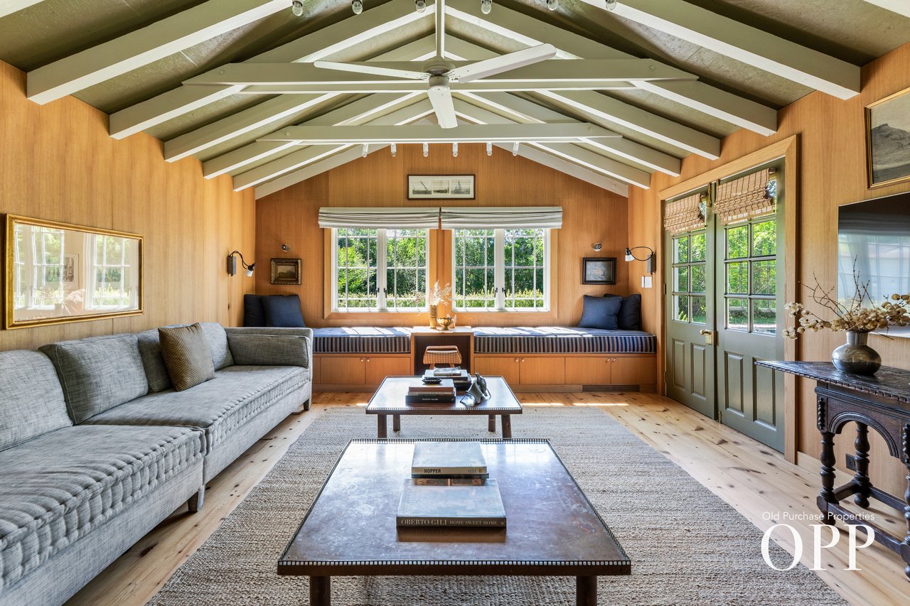 A Bellport Village Greek Revival, Featured in Architectural Digest