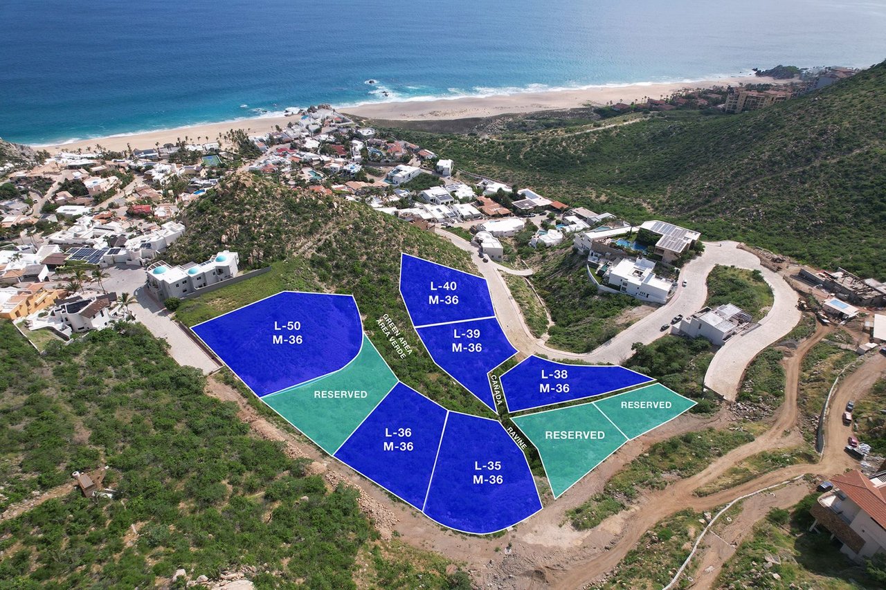 Pedregal Lots for Sale: Build Your Dream Home in Los Cabos