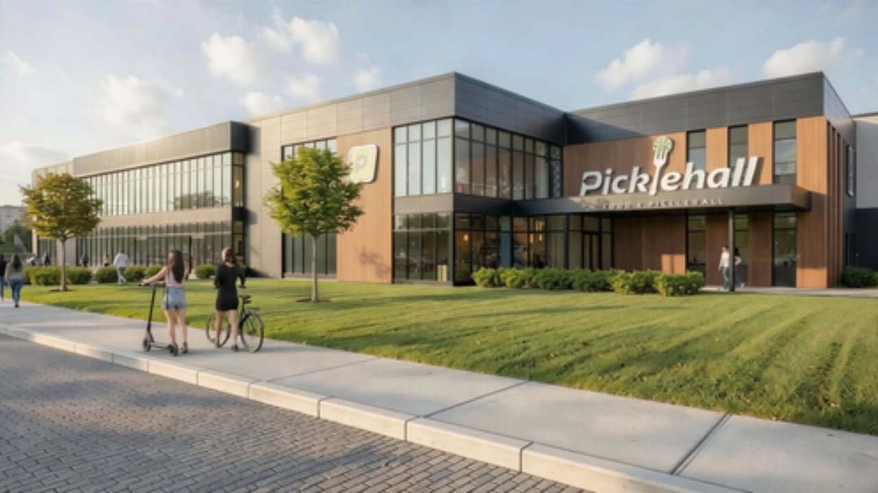 Picklehall Is Bringing 18 Courts, 80 Taps, and a Massive Food Hall to Apple Valley
