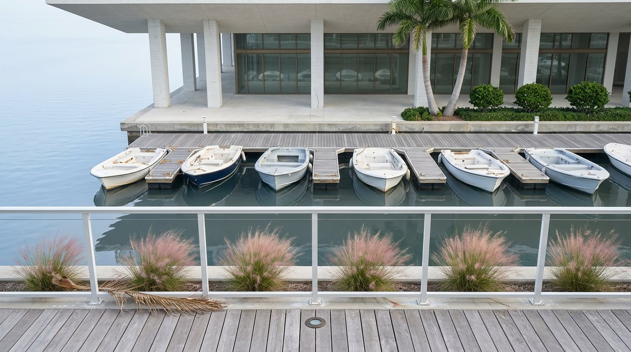 Downtown Miami's Baywalk Runs on Two Different Clocks