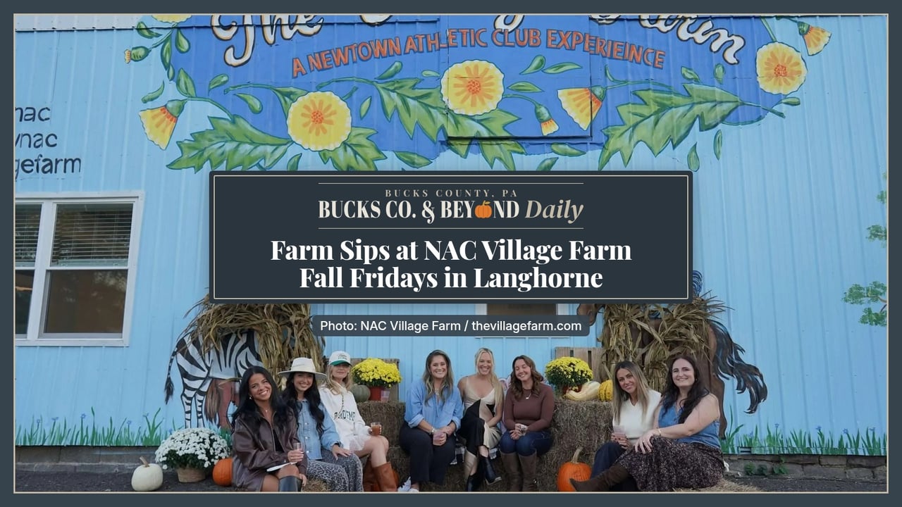 Farm Sips at NAC Village Farm: Four Fall Fridays in Langhorne