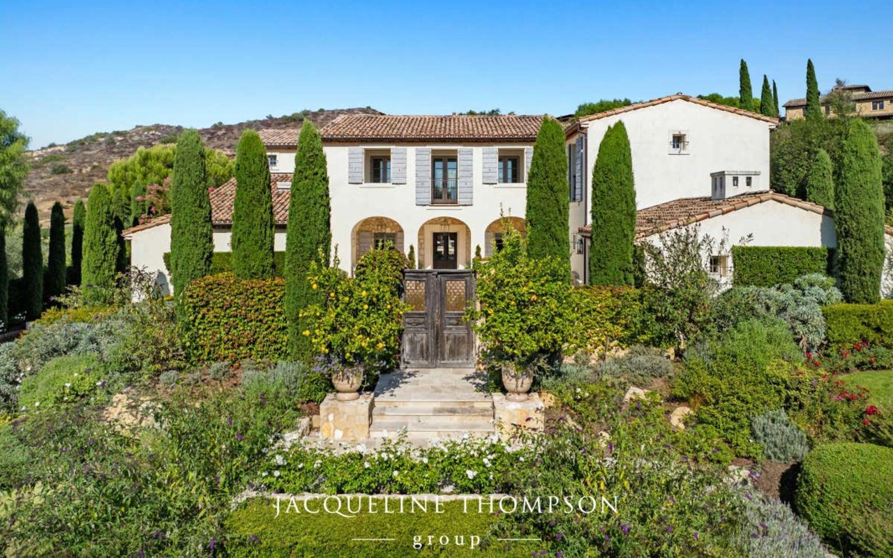 Sold Extraordinary European Custom Estate at 32 Sage Creek in Shady Canyon Irvine California
