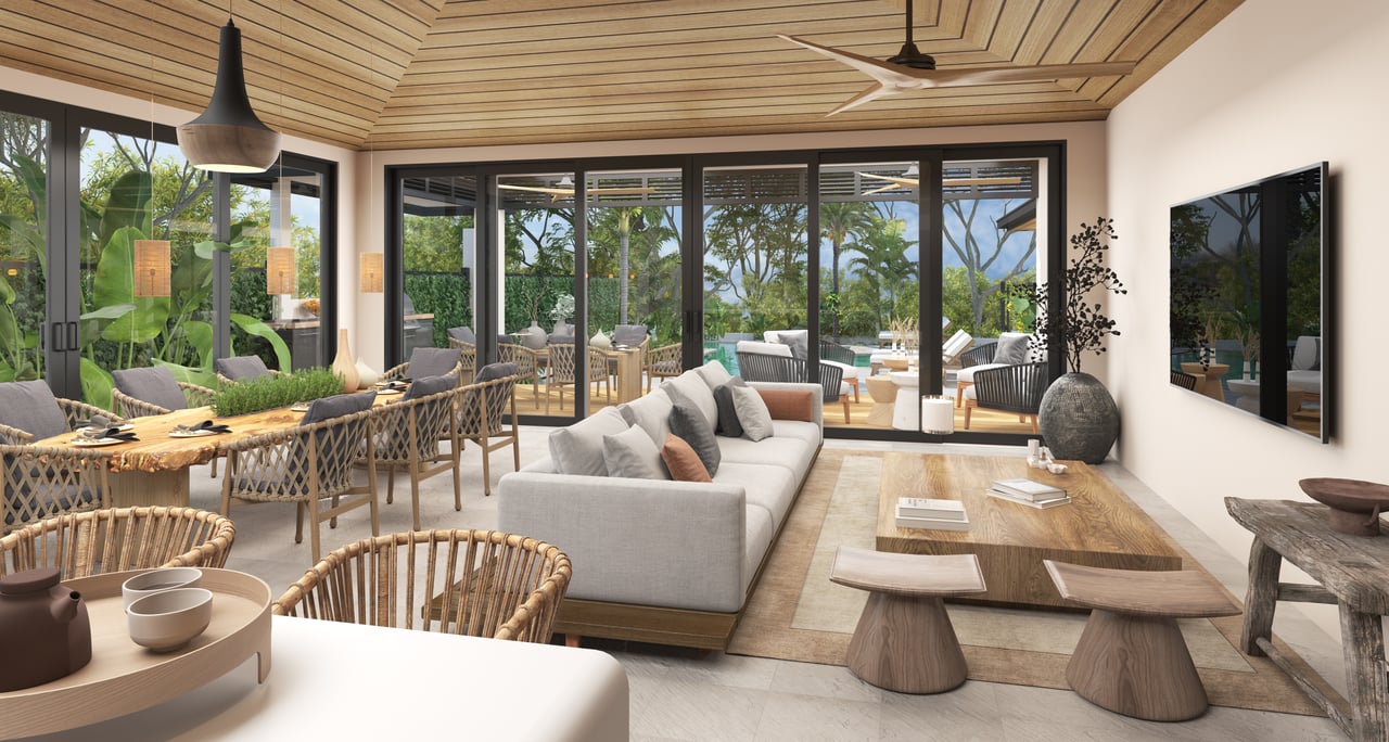 Casa Caracol | Elegant Tropical Home with Guest Apartment and Integrated Nature in Tamarindo Area