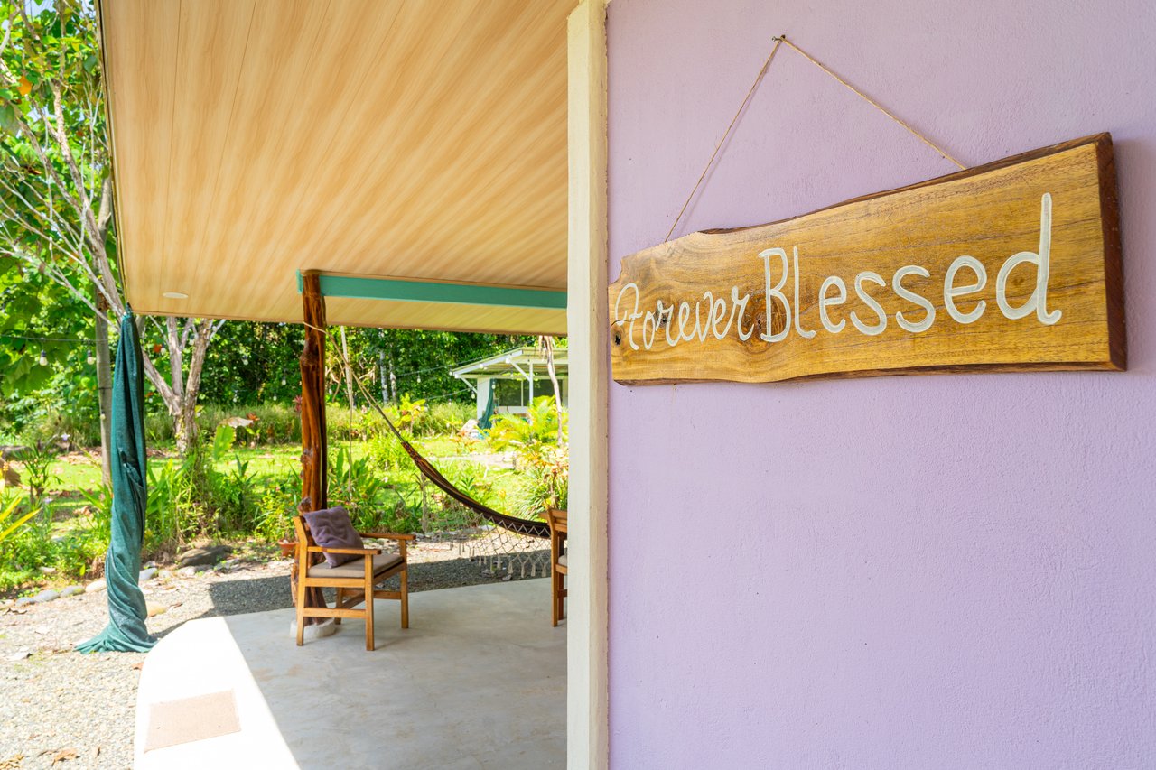 Plant Your Roots at Tierra Bendita! 2.5 Acres, River Frontage, 2 Bedroom Home, Private, Easy Access!