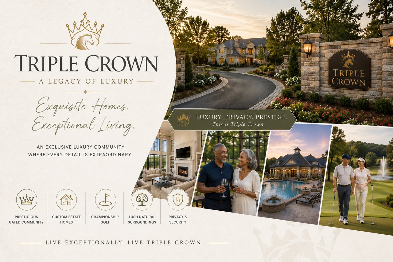 Triple Crown in Milton, GA: Luxury Estate Living With Resort Amenities and Top Schools cover