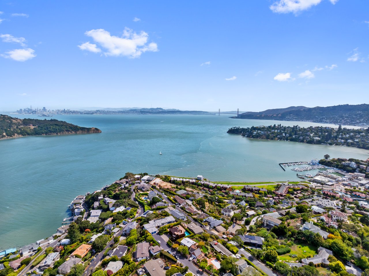 Spectacular Views of the Bay and Golden Gate Bridge