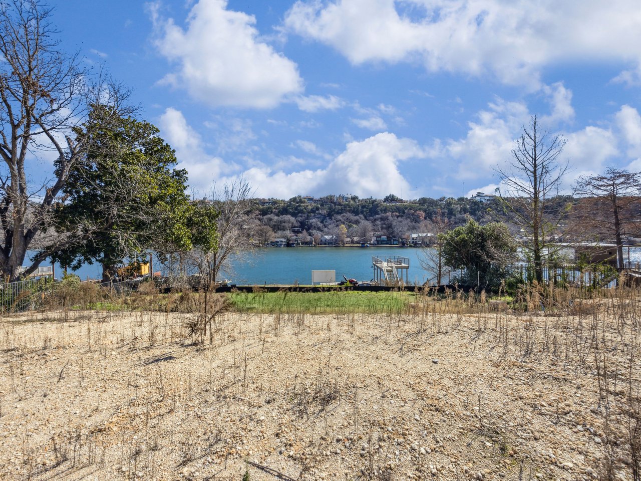 Shovel-Ready Lake Austin Lot with Permitted Plans + Double-Slip Dock