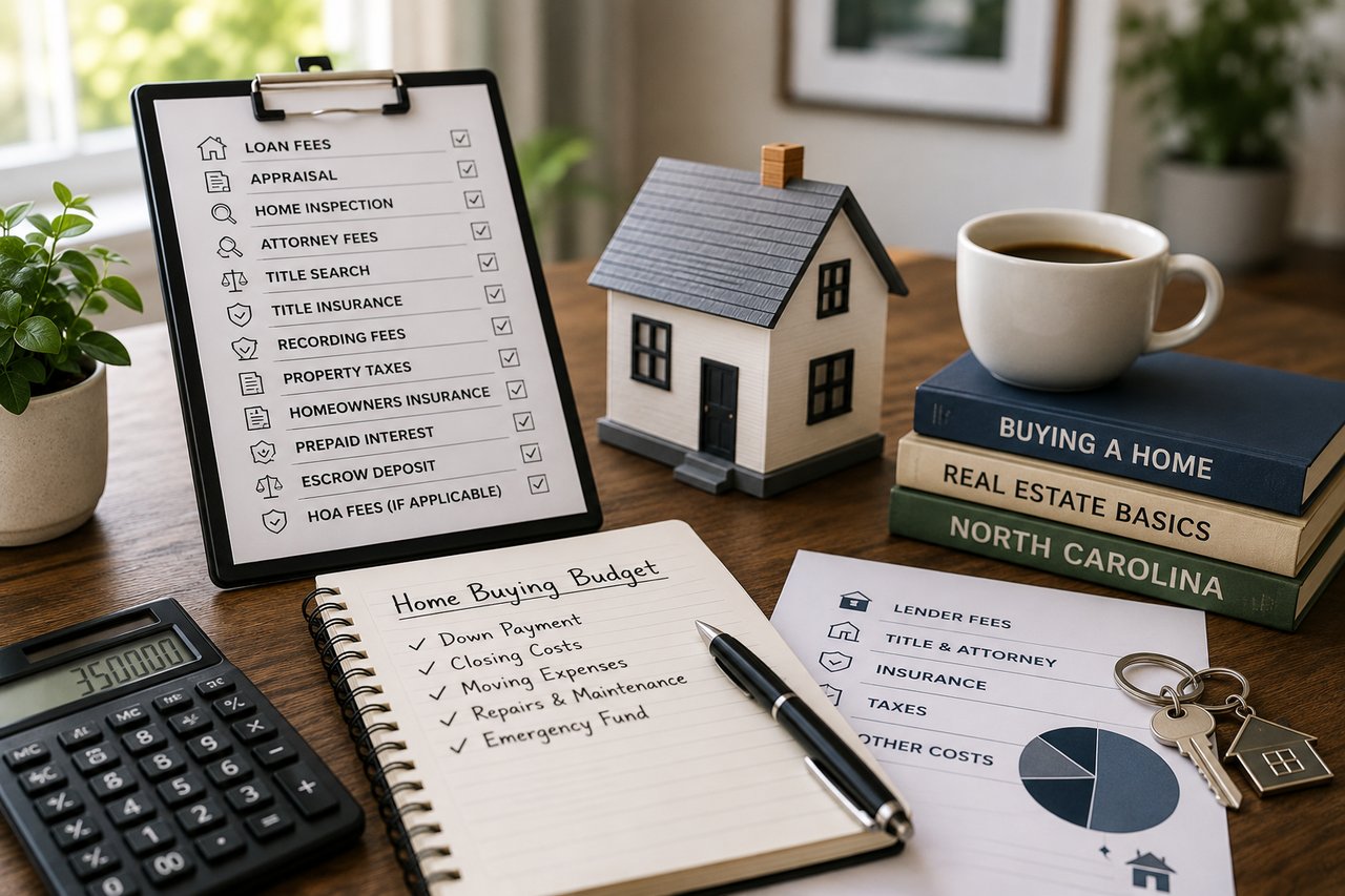 What Are Closing Costs When Buying a Home in North Carolina?