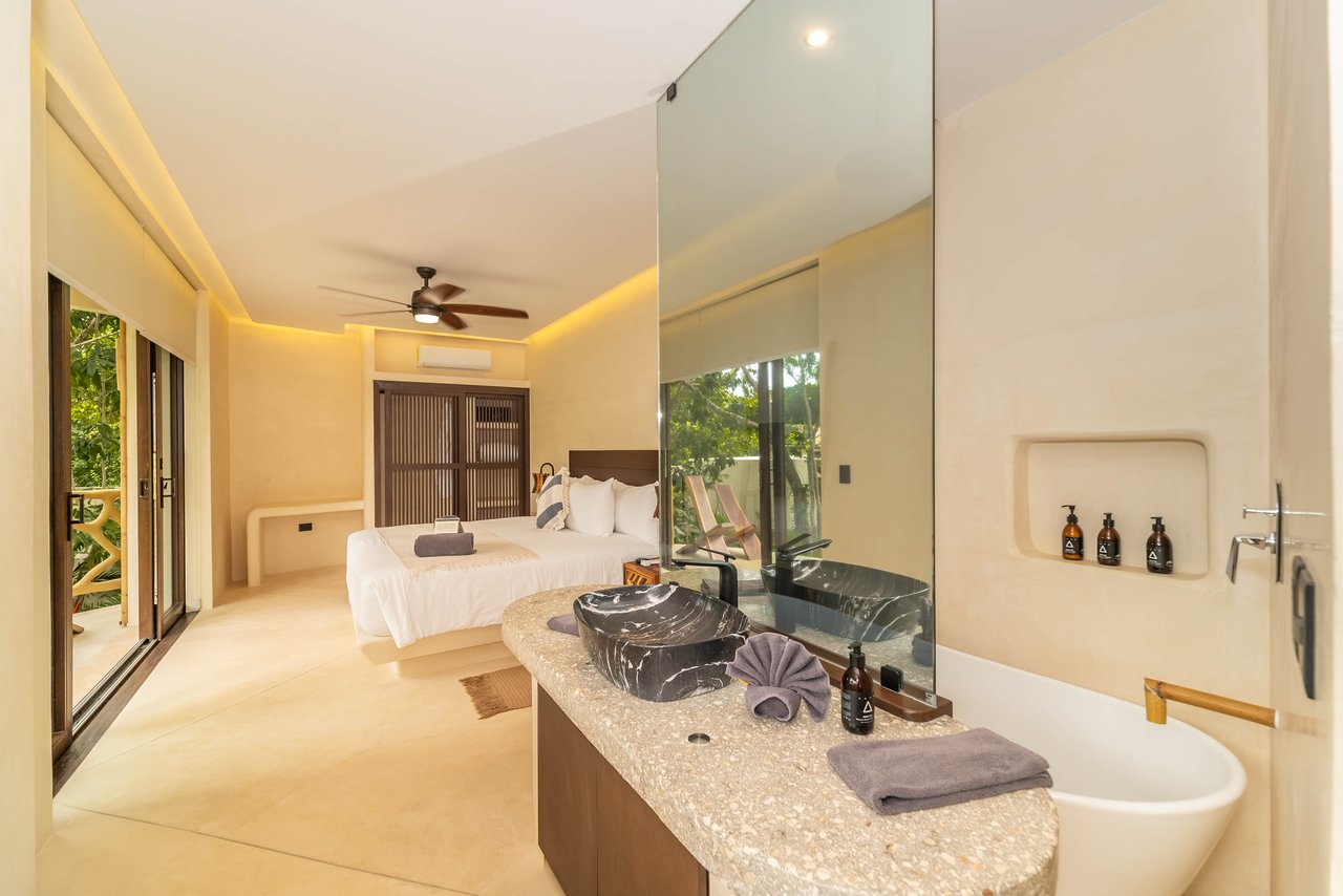 Luxury 2-Bedroom Condo with Swim-Up Pool & Cenote | Kan Hotel Tulum