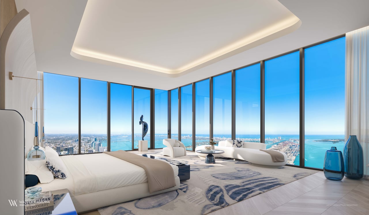 Inside the Waldorf Astoria Miami Penthouse Collection