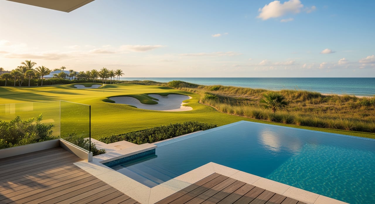 Beachfront vs. Golf Course Living in Hideaway Beach