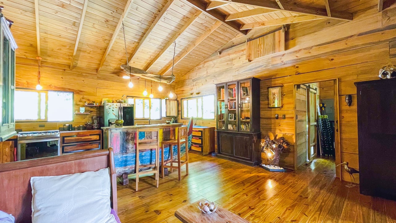Mountain Chalet on 6.3 Acres with Stables & Panoramic Views