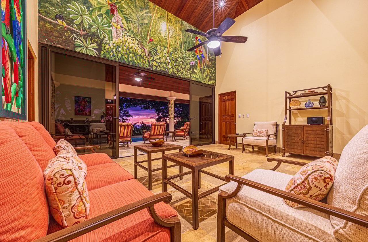Private Luxury Estate with 3 Homes, Ocean Views & Tropical Privacy in Tres Rios