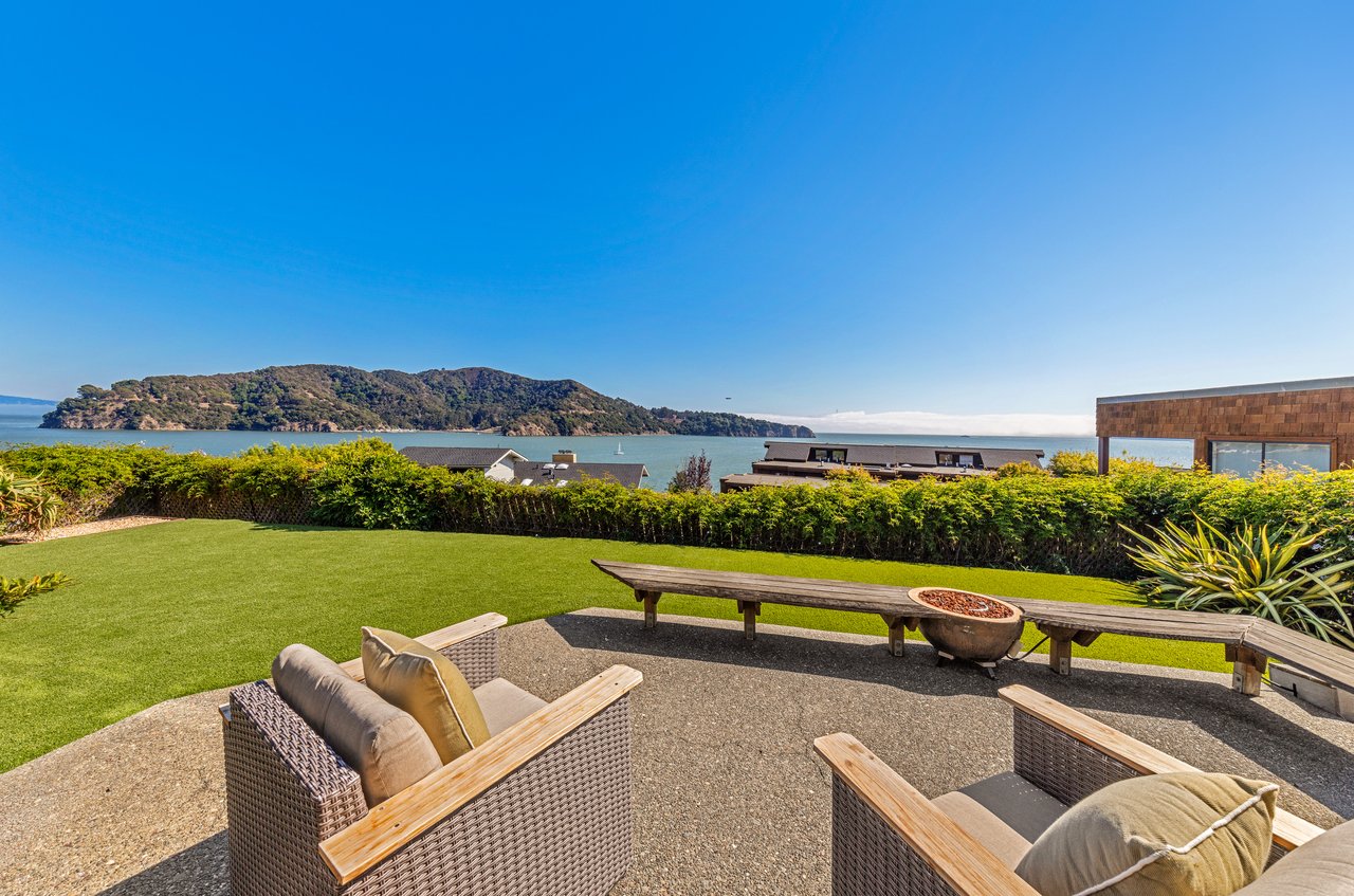 Picturesque Views of Angel Island and the Golden Gate Bridge