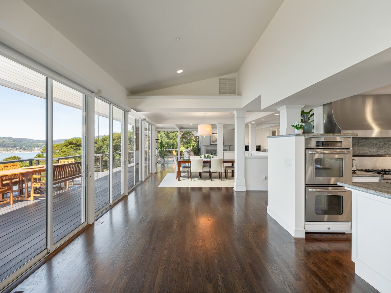Exceptional Setting with views spanning San Francisco, the Golden Gate Bridge, Sausalito, and across the bay
