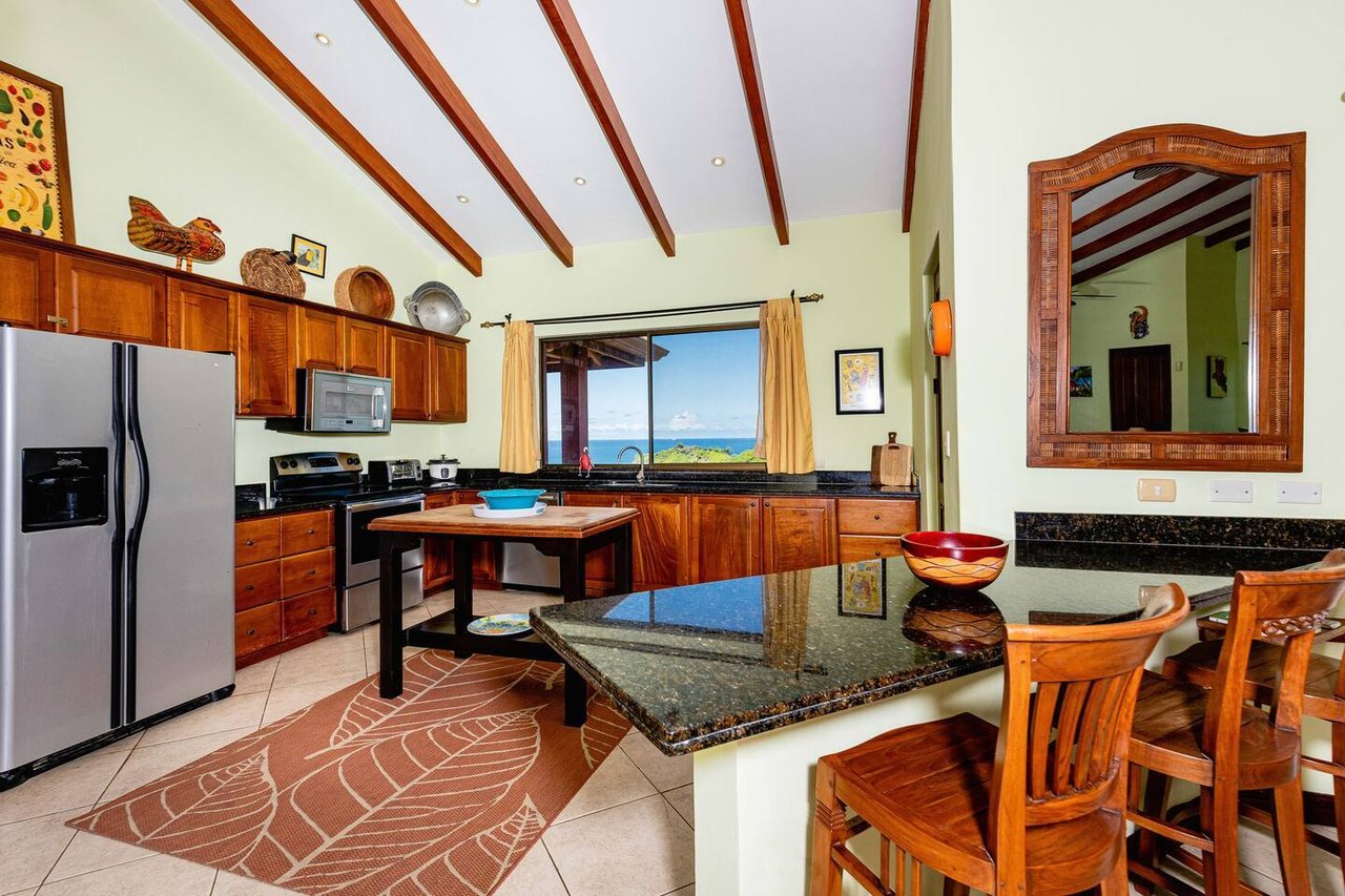 Ocean View Hillside Villa, Flamingo, Guanacaste