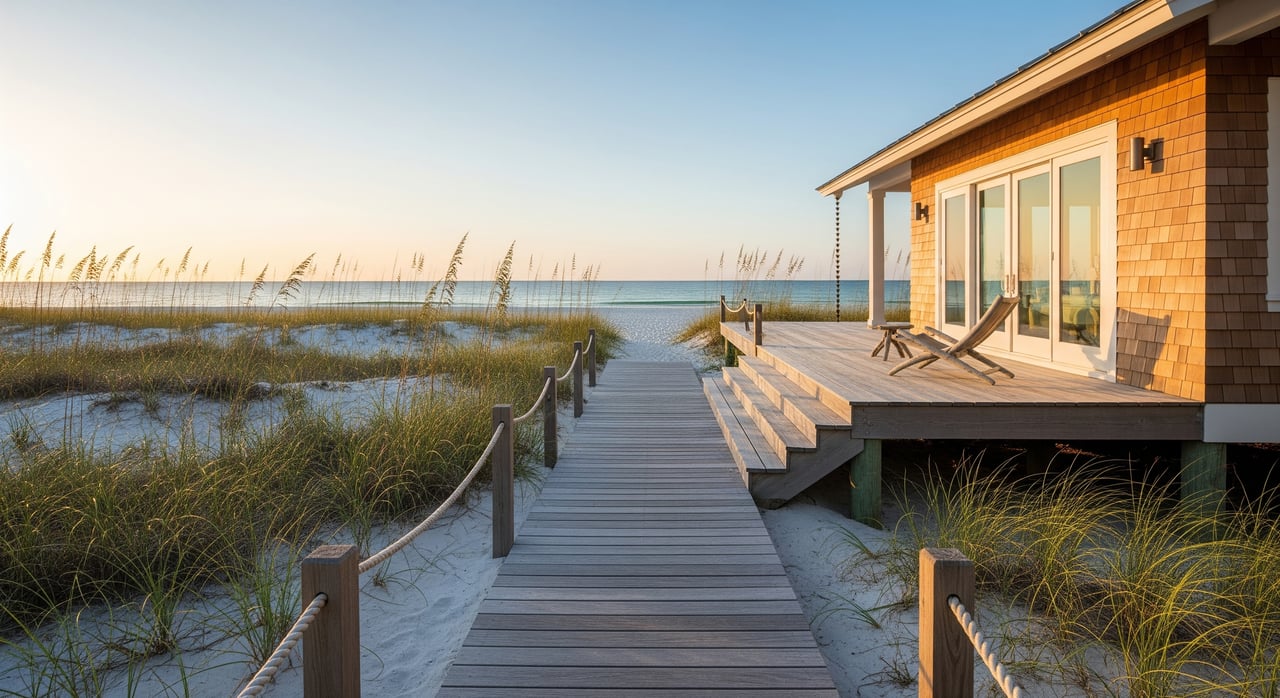 Beach Access and Lifestyle in Dune Allen