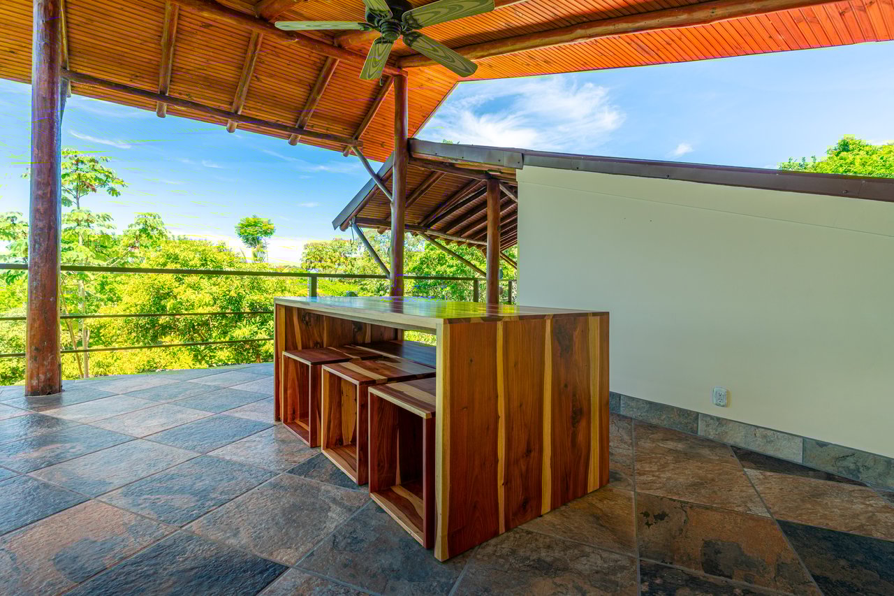 Casa Única - Ocean View Oasis with Commercial Potential in the Heart of Uvita