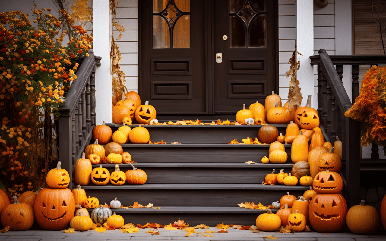 Chic Interior Halloween Decor