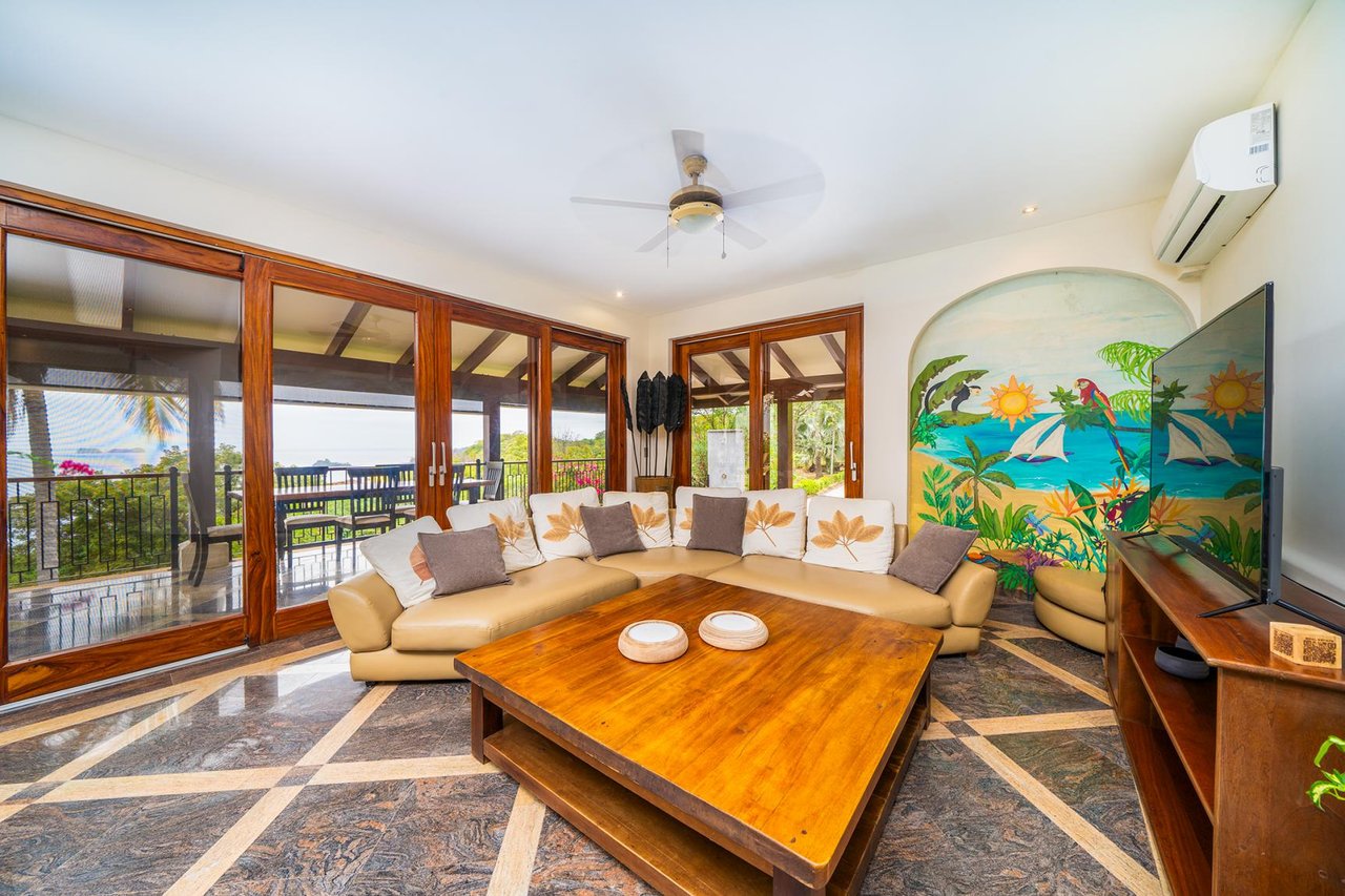 Casa Nikita | 4-Bedroom Ocean View Villa with Pool Near Potrero Beach
