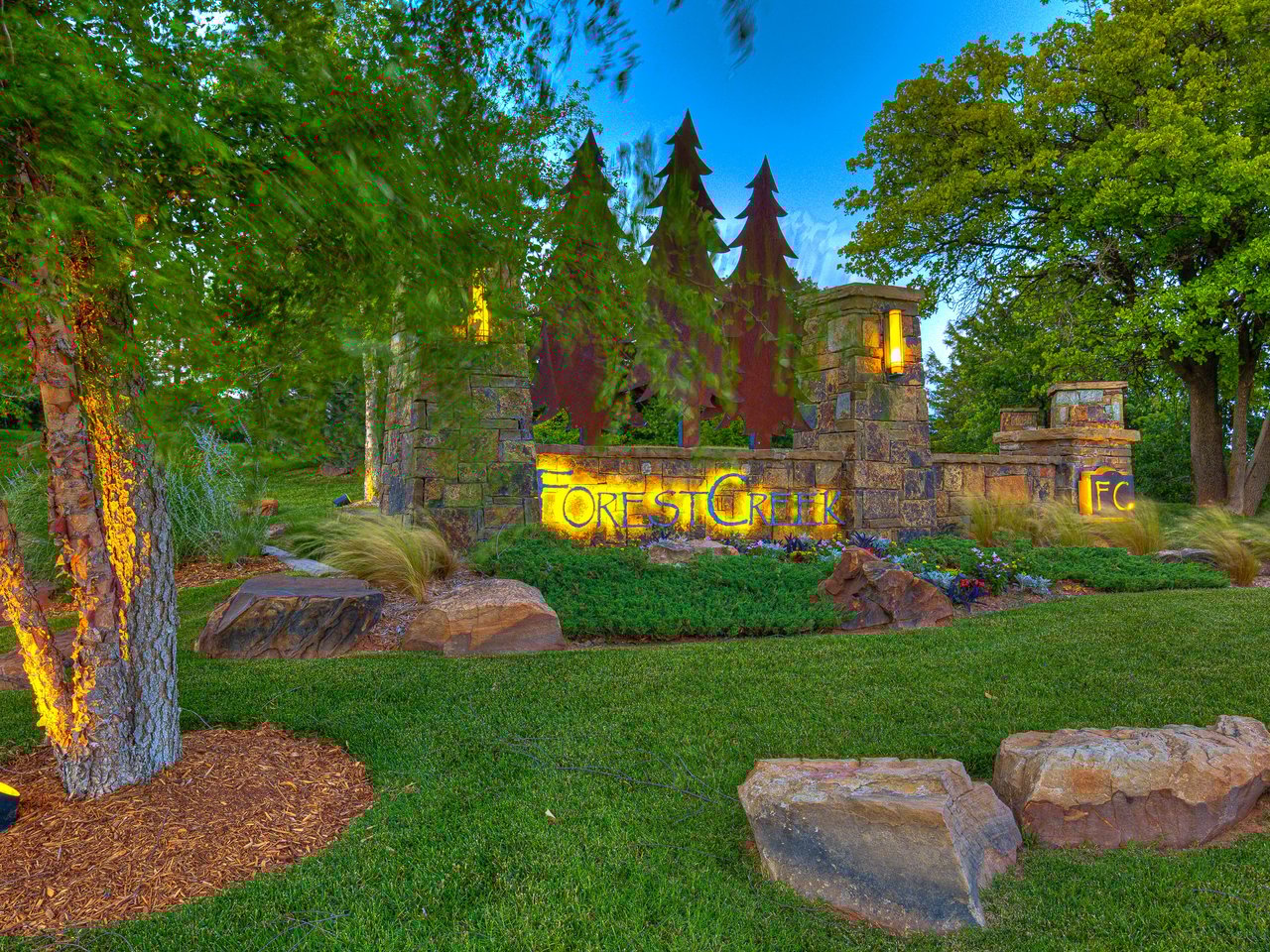 Forest Creek Estates in Edmond Oklahoma - Build Your New Luxury Home in this Sought After Gated Addition - Wyatt Poindexter - The Agency